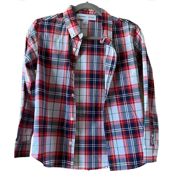 Great Old Navy Boys Button Dress Shirt Size L (10/12) - Picture 1 of 5